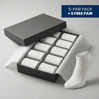CLARLENS PREMIUM BAMBOO FIBRE ANKLE SOCKS