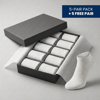 CLARLENS PREMIUM BAMBOO FIBRE ANKLE SOCKS