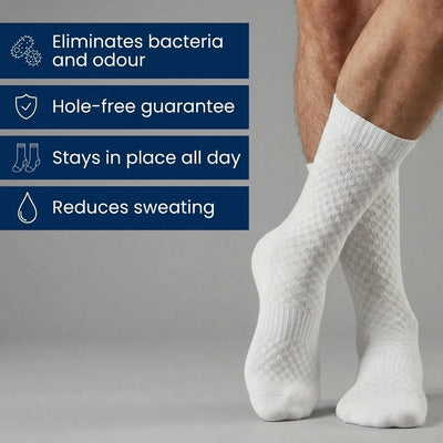 CLARLENS PREMIUM BAMBOO FIBRE CREW SOCKS